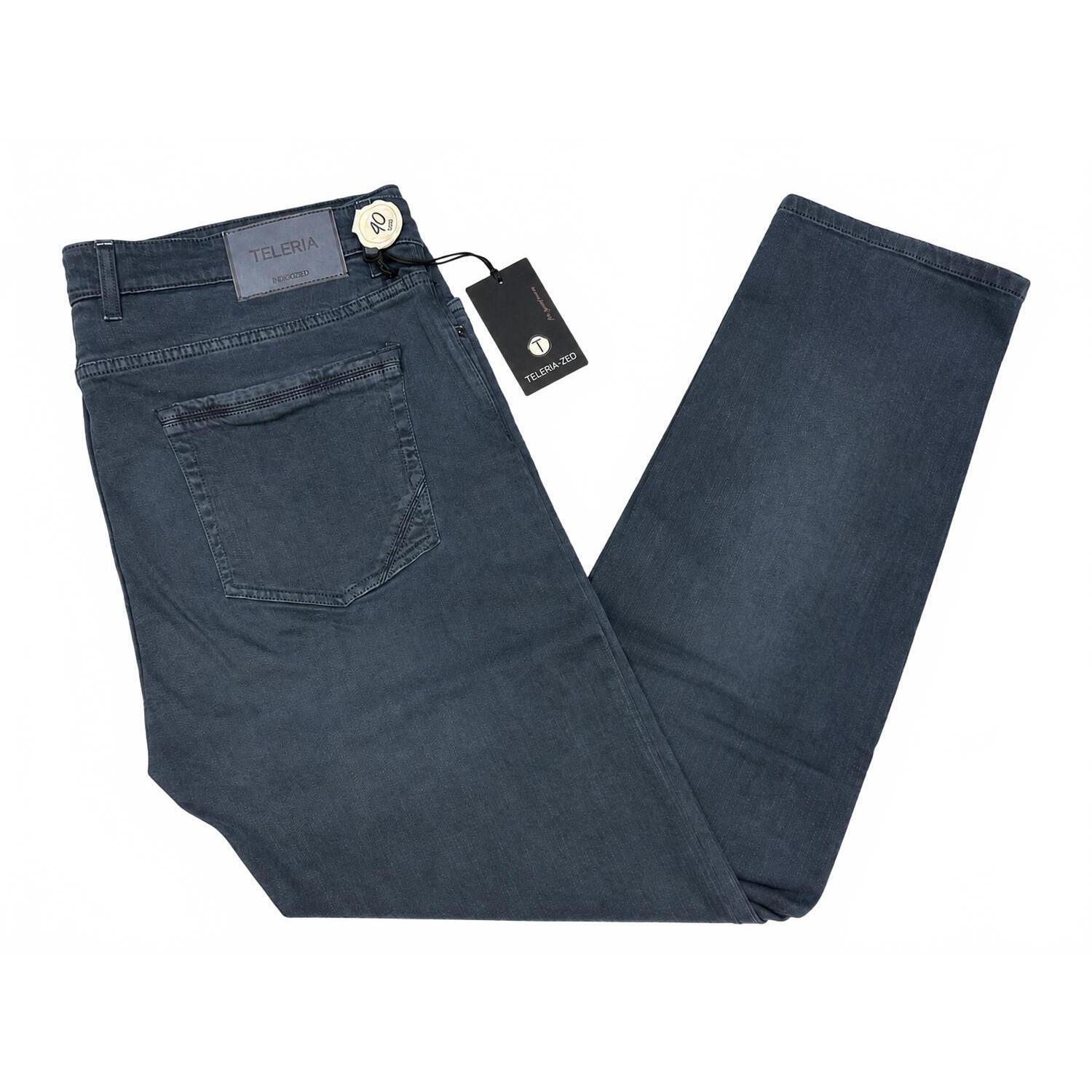 New Teleria Zed Men's Cobra Five-Pocket Jean In Oxford Blue